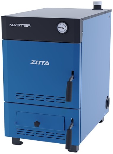 Отопительный стальной твердотопливный котел ZOTA Master 20