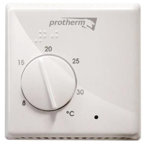 Механический комнатный регулятор температуры Protherm Exabasic